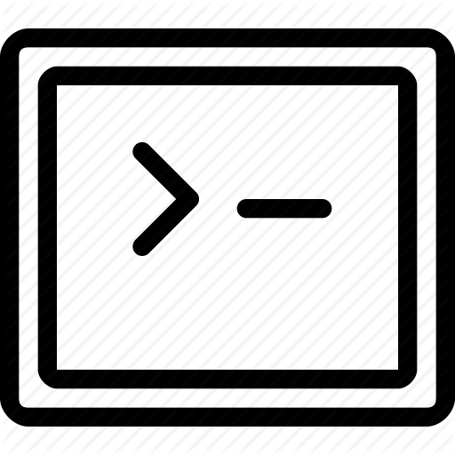 Code, Command, Line, Programming, Shell, Terminal Icon