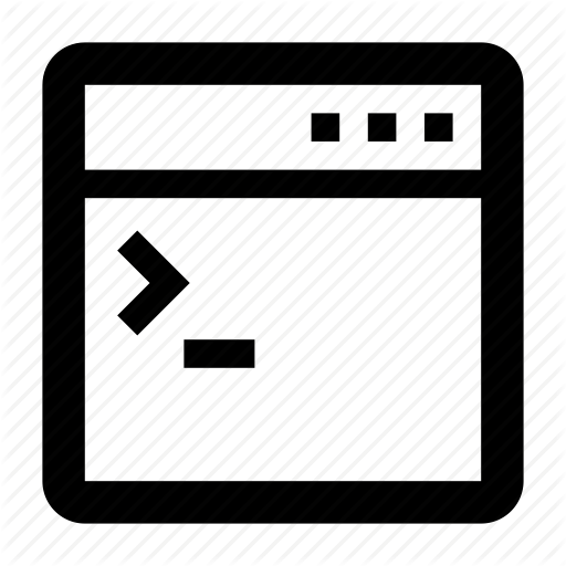 Admin, Browser, Cmd, Command, Console, Prompt Icon