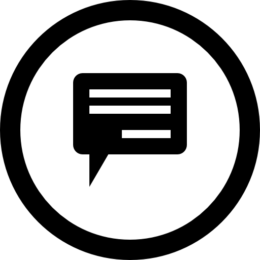 Comment In Circular Button