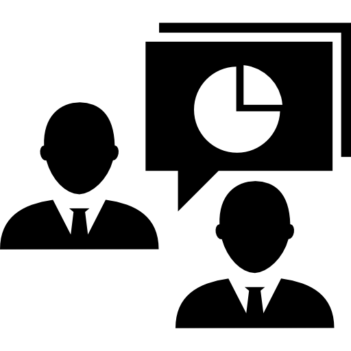 Businessmen Communication Icons Free Download