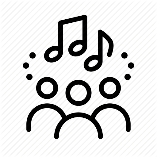 Community, Music, Music Sharing, Note, People, Share Icon