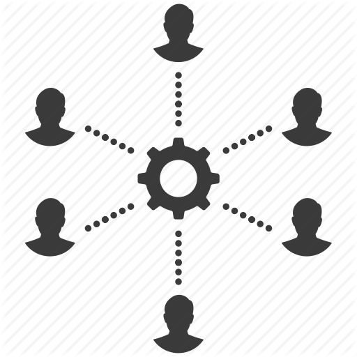 Cog, Community, Gear, Group, People, Team, Teamwork, Users Icon