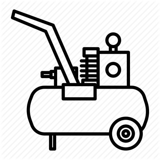 Compressor, Painting, Tool Icon