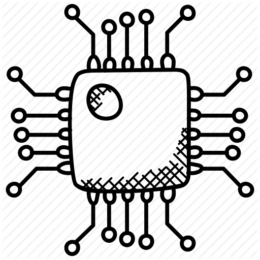 Chip Drawing Computer Transparent Png Clipart Free Download