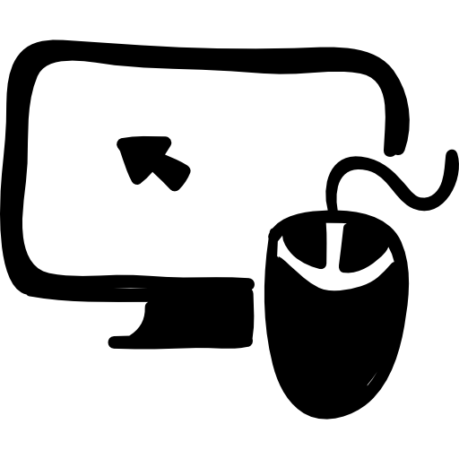 Computer Mouse And Monitor Icons Free Download