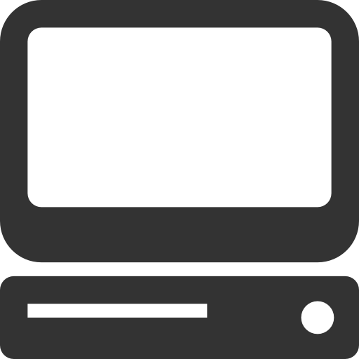 Grey Computer Icon Transparent Png