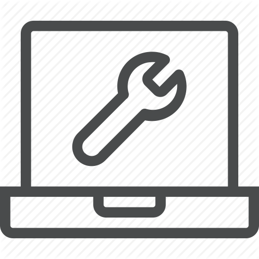 Computer, Fix, Laptop, Maintenance, Settings Icon