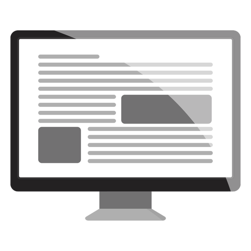 Computer Monitor Icon