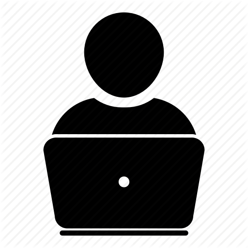 Computer, Engineer, Human, Laptop, Man, User Icon