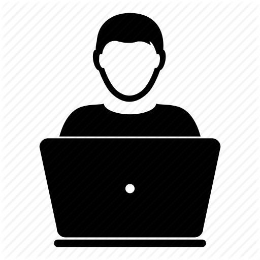 Admin, Computer, Laptop, Men, People, Person, User Icon