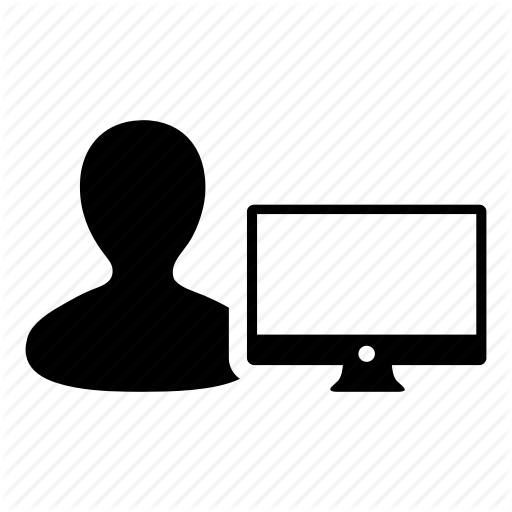 Business, Computer, Login, Man, Monitor, Person, User Icon