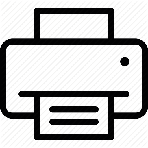Computer, Print, Printer Icon