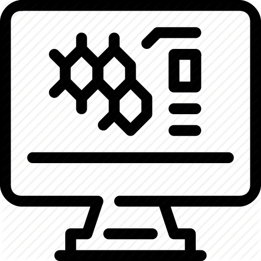 Biology, Computer, Laboratory, Science Icon