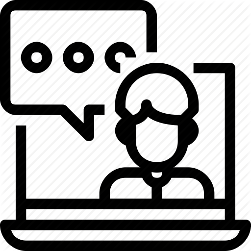 Computer, Help, Internet, Laptop, Online, Support Icon