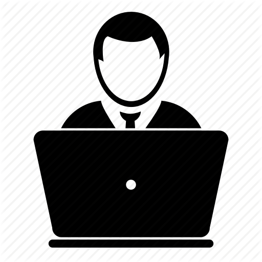 Admin, Computer, Laptop, Men, People, User Icon