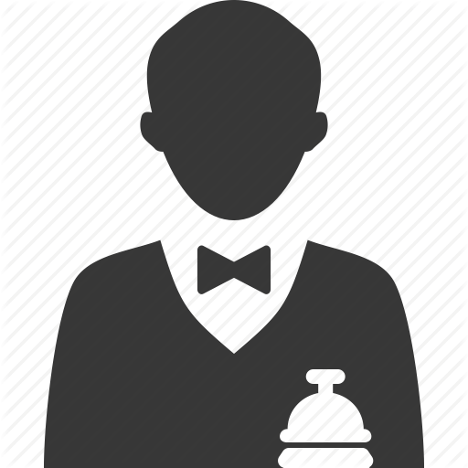 Concierge, Front Desk, Hotel, Reception Icon