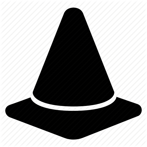 Cone Pin, Construction Pins, Traffic Cone Icon