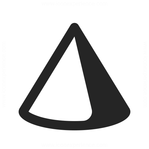 Object Cone Icon Iconexperience