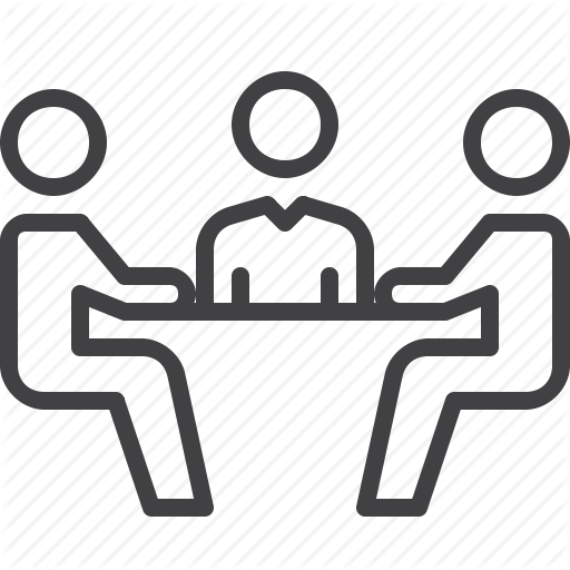 Business, Conference, Meeting, Table Icon