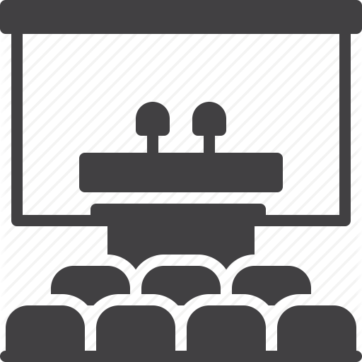Conference, Podium, Room, Speaker Icon