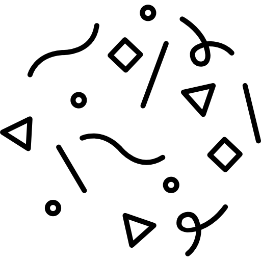 Pictures Confetti Icon