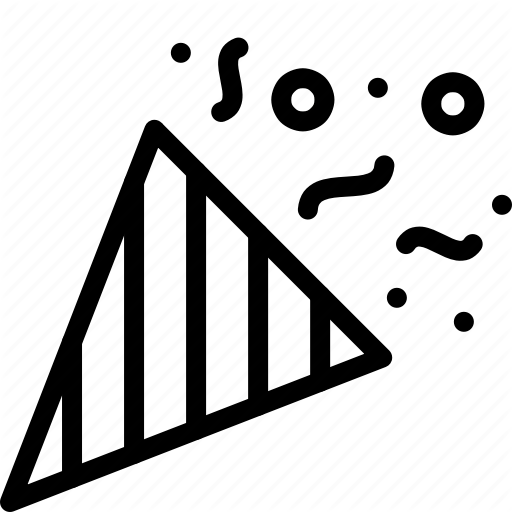 Brazil, Carnival, Confetti, Party Icon