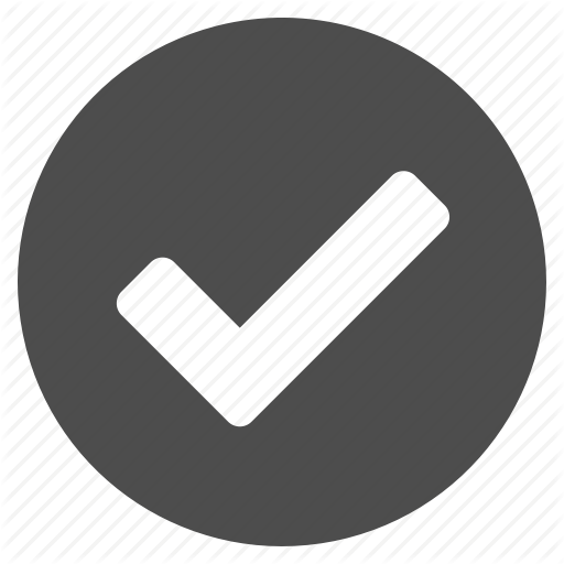 Accept, Approve, Check, Confirm, Ok, Tick, Yes Icon