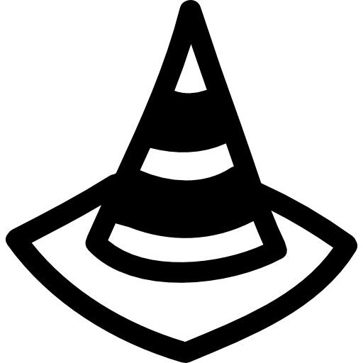 Cone For Traffic Hand Drawn Tool Icons Free Download