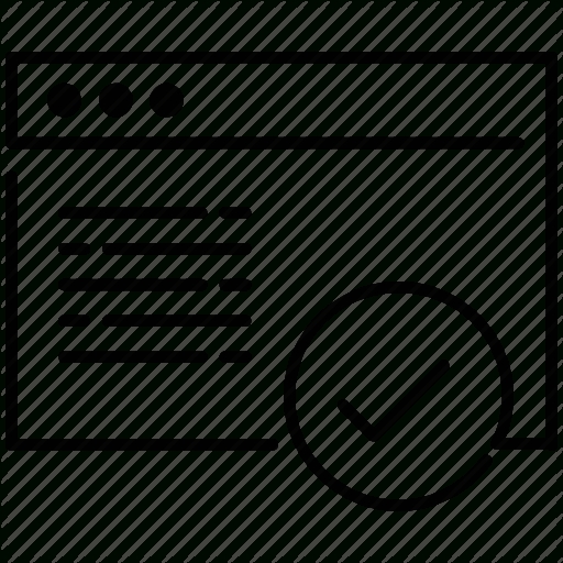 Web Form Icon Png List And Format Corner