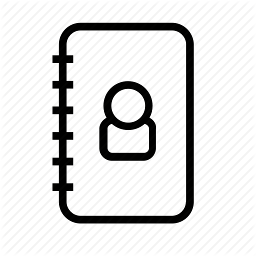 Address, Book, Contact, List, Partner Icon