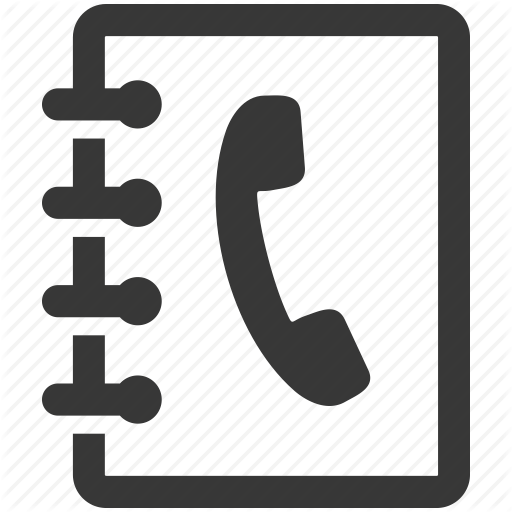 Address Book, Contact Us, Contacts Icon