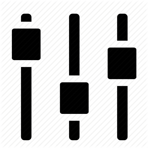 Control, Controls, Equalizer, Panel, Preferences, Settings Icon