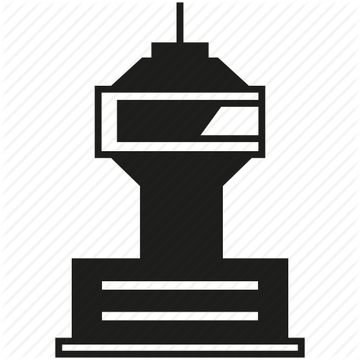 Air Control Tower, Building, Tower Icon