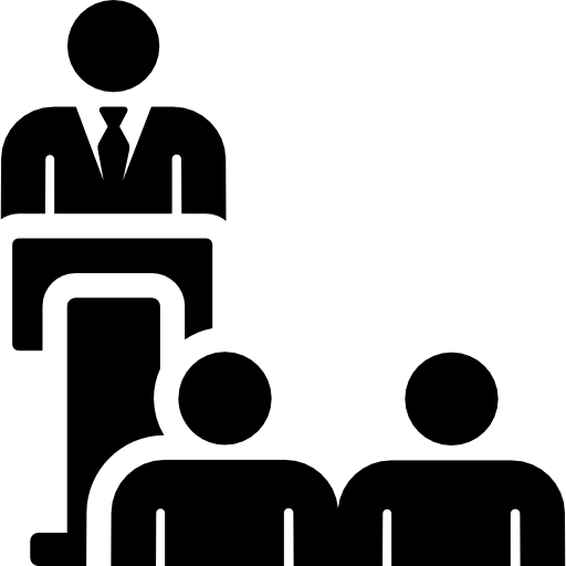 People Conference Flat Icon