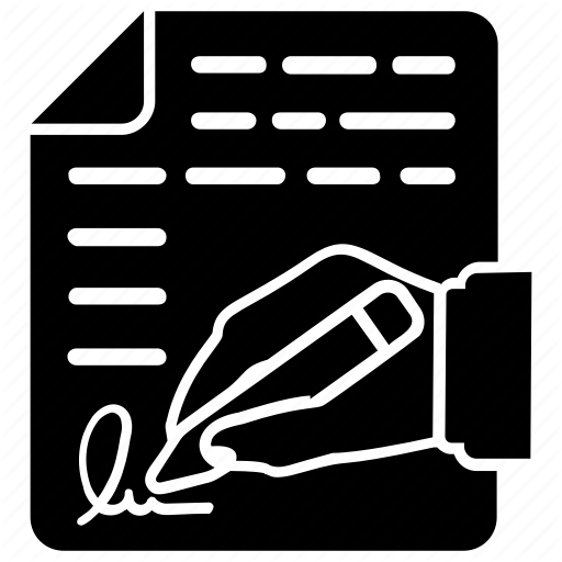 Accord Agreement Convention Icon Contract And Signature Pact