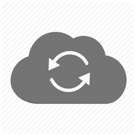 Change, Cloud, Computing, Convert, Data, Exchange, Process, Sync Icon