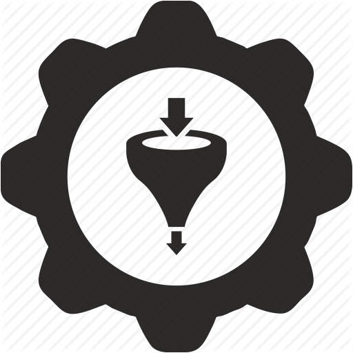 Conversion, Filter, Funnel, Logic Icon