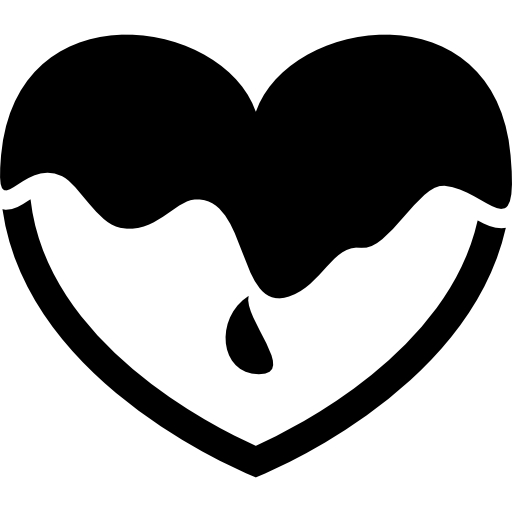 Chocolate Heart Cookie Icons Free Download