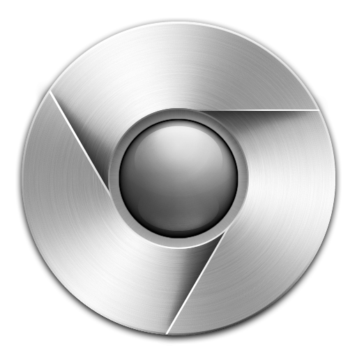 Grey Chrome Icon