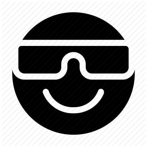Cool, Emoji, Emoticon, Expression, Glasses, Impressive, Perky Icon
