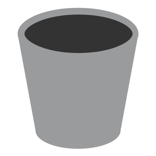 Appicns Trash Empty Icon Simplified App Iconset Appicns