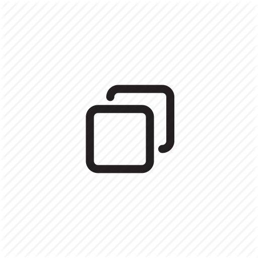 Computer, Copy, Outline, Paste Icon