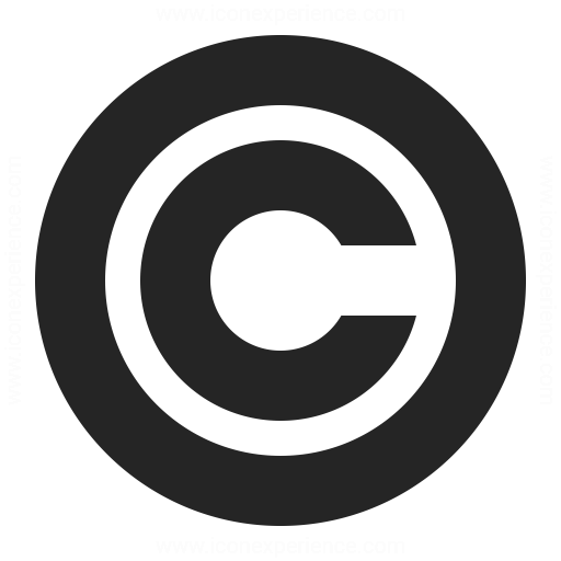 Symbol Copyright Icon Iconexperience