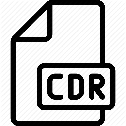 Cdr, Coreldraw, Document, Icon