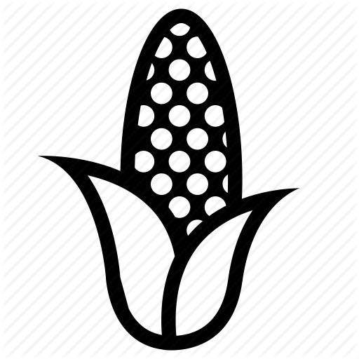 Bbq, Breakfast, Corn Icon