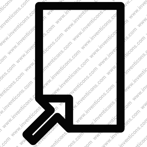 Download Arrow,down,left,corner Icon Inventicons