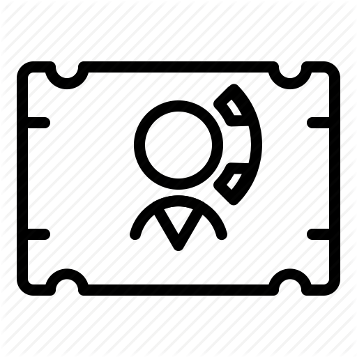 Business, Contact, Corporate Icon