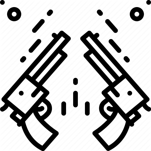 Battle, Counterstrike, Fire, Gun, Revolver Icon