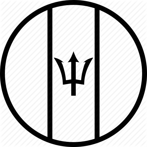 Barbados, Country, Flag Icon