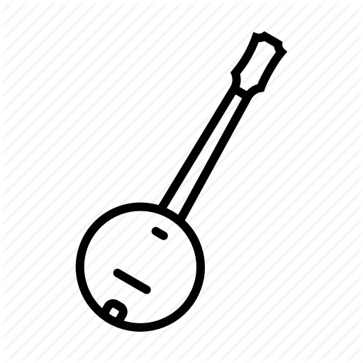 Banjo, Country, Guitar, Music, Western Icon